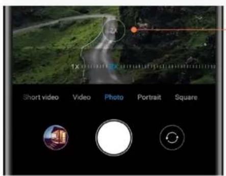 Xiaomi Redmi Note 7 - Valeurs de zoom précises - 1