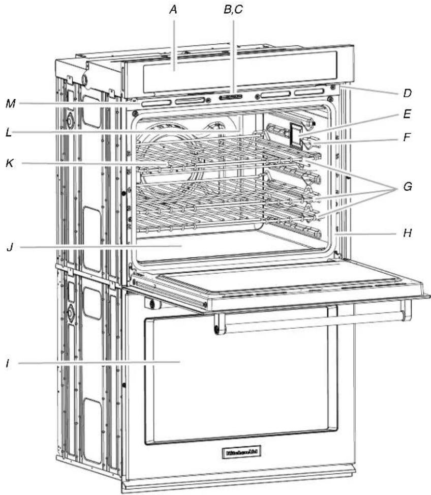 KITCHENAID KODT107ESS - PIÉCES ET CARACTERISTIQUES - 1