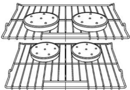 KITCHENAID KODT107ESS - Cuisson au four de gâteaux sur 2 grilles - 1