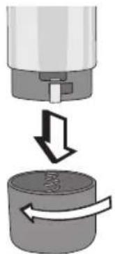 BESTRON ANE1 - WERKING - Batterij plaatsen - 1