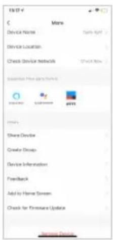 NGS Gleam 514C - • Ustawienia - 1