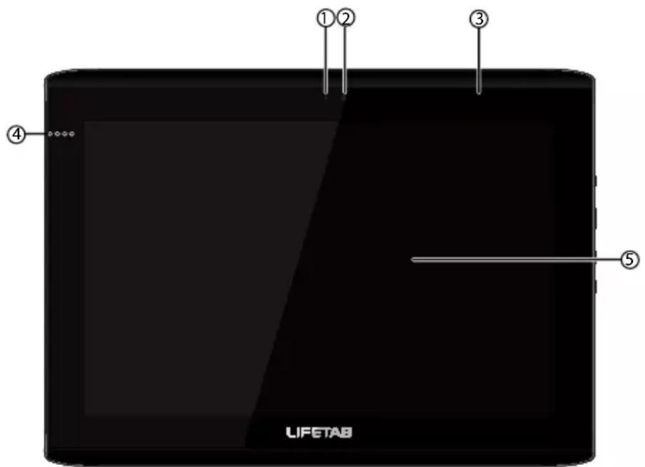 MEDION Lifetab S9714 (MD 98248) - Vue de devant - 1