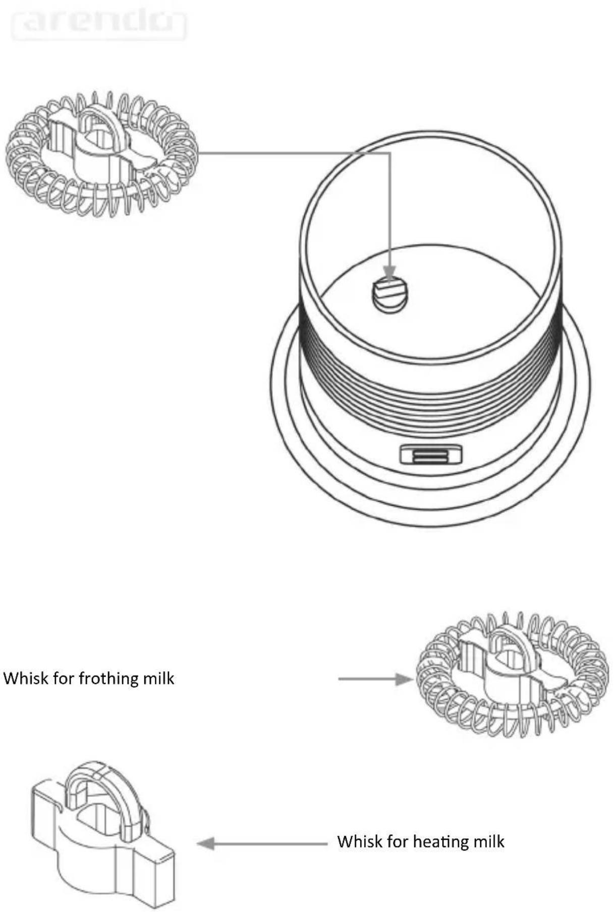 Arendo Milkloud 300777 - Product details - 2