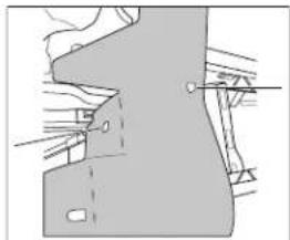MAYTAG MDB8959SKZ - Installer les gains laterales en mousse (sur certains modèles) - 1