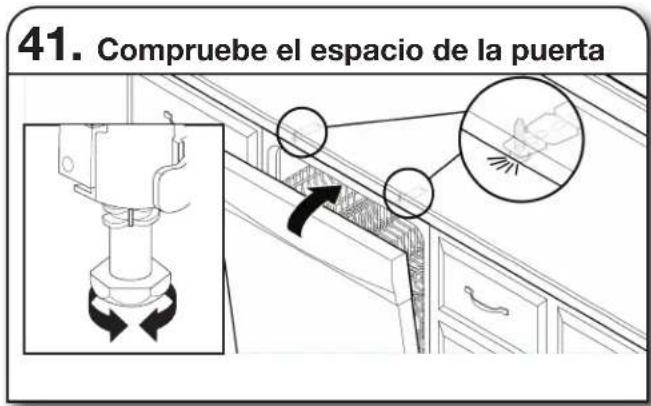 MAYTAG MDB8959SKZ - Compruebe other than alineamento del lavavajillas con la abertura del gabinete - 3