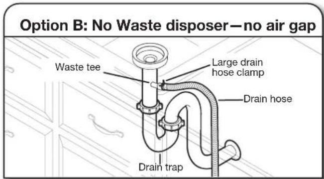 MAYTAG MDB8959SKZ - Connect drain hose - 5