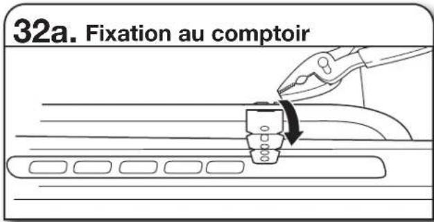 MAYTAG MDB8959SKZ - Fixation à la surface de travail : - 2