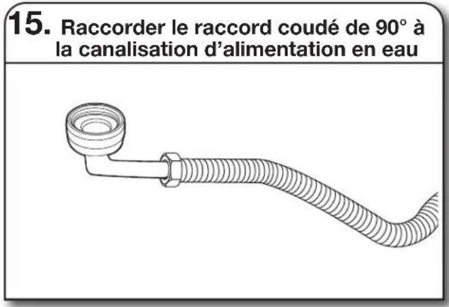 MAYTAG MDB8959SKZ - Enfilier l'écrou et la virole sur le tube (tube de cuivre uniquement) - 3