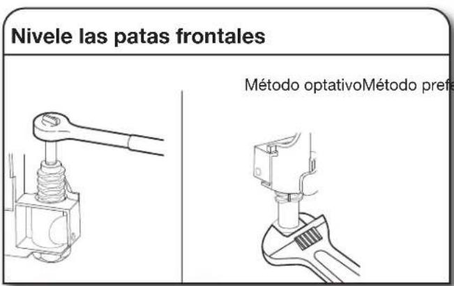 MAYTAG MDB8959SKZ - Compruebe la verticalidad y ajuste las patas si esnecessary - 2