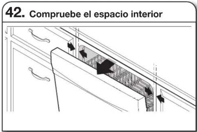 MAYTAG MDB8959SKZ - Compruebe other than alineamento del lavavajillas con la abertura del gabinete - 4