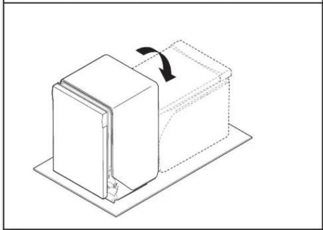 MAYTAG MDB8959SKZ - Put the dishwasher on its back - 1