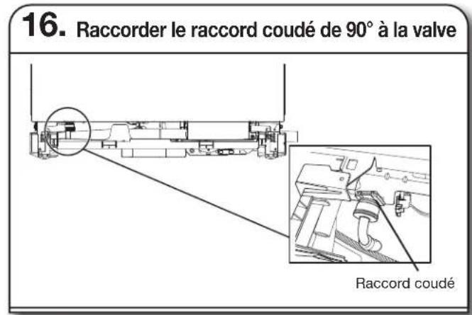 MAYTAG MDB8959SKZ - BRANCHEMENT DU TUYAU DE REMPLISSAGE À LA VALVE DE DISTRIBUTION - 1