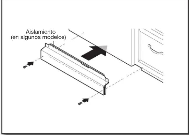 MAYTAG MDB8959SKZ - Vuelva a instalar los paneles de acceso y los elementos de sujeción - 1