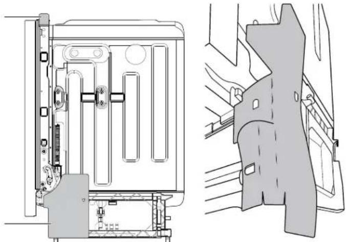 MAYTAG MDB8959SKZ - Installer les gains laterales en mousse (sur certains modèles) - 4