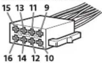 SONY MEXGS820BT - Scheme de raccordement electrique - 1