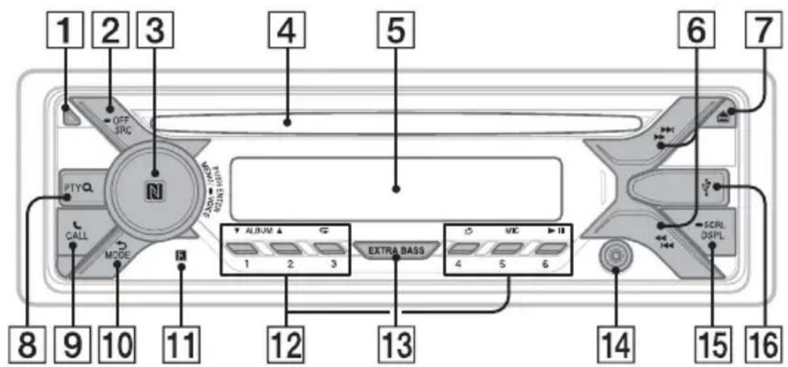 SONY MEXGS820BT - Unidad principal - 1