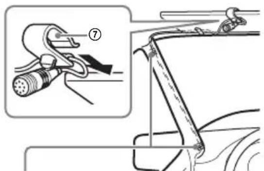 SONY MEXGS820BT - Installation du micro - 1