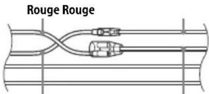 SONY MEXGS820BT - Quand les positions des câbles rouge et jaune sont inversées - 1