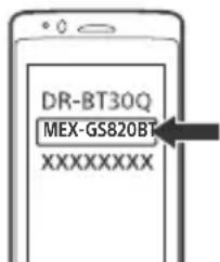 SONY MEXGS820BT - Pairing and connecting with a BLUETOOTH device - 2