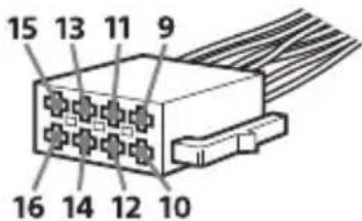 SONY MEXGS820BT - Diagramma dei collegamenti di alimentazione - 1