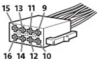 SONY MEXGS820BT - Diagrama de connexion de la alimentación - 1