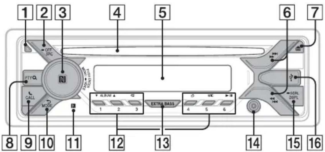 SONY MEXGS820BT - Hauptgerät - 1