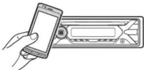 SONY MEXGS820BT - Herstellen einer Sofortverbindung mit einem Smartphone (NFC) - 1