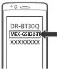 SONY MEXGS820BT - Pairing und Herstellen einer Verbindung mit einem BLUETOOTH-Gerät - 3