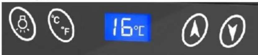 Orbegozo VT 1210 - ADJUSTING THE TEMPERATURE - 1