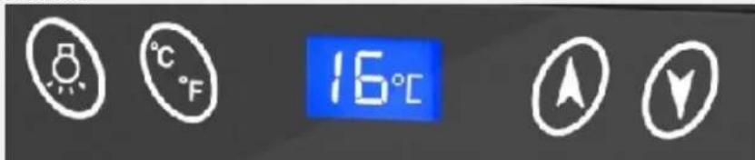 Orbegozo VT 1210 - AJUSTE DE TEMPERATURA - 1