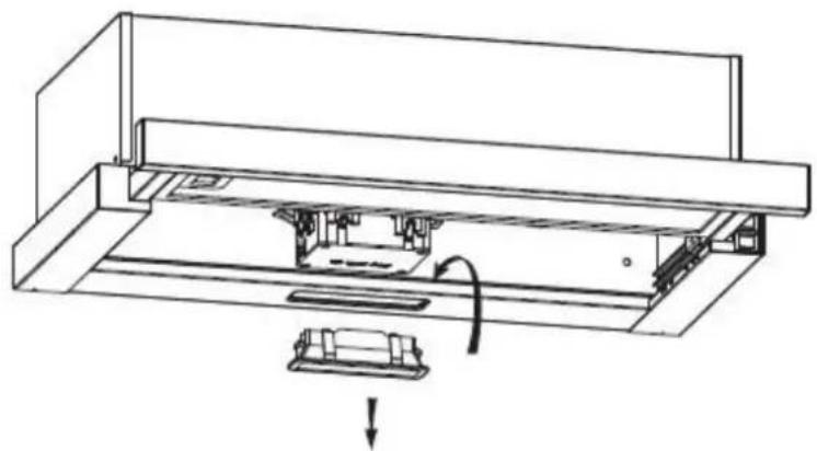 Orbegozo TL 07160 BL - Changing the bulb - 1