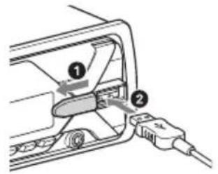 SONY DSXA415BT - Connecting a USB Device - 1