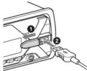 SONY DSXA415BT - Conexión de un dispositivo USB - 1