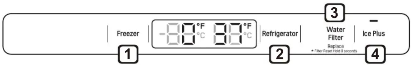 LG LFCS27596S - Control Panel Features - 1