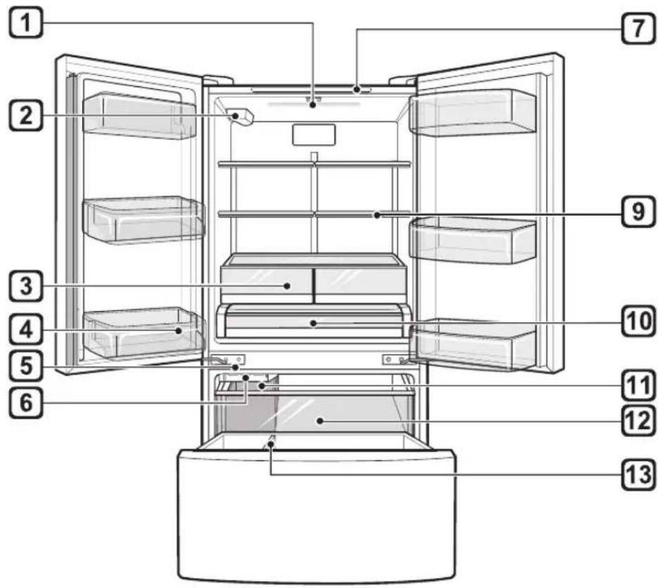 LG LFCS27596S - Interior - 1