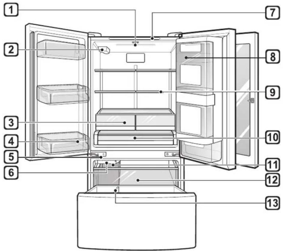 LG LFCS27596S - Interior - 2
