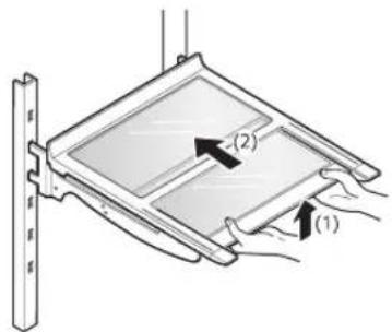 LG LFCS27596S - Using the Folding Shelf (On Some Models) - 1