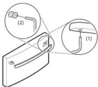 LG LFCS27596S - Removing the Freezer Drawer Handle - 1