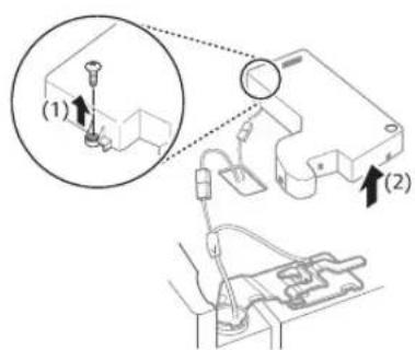 LG LFCS27596S - Removing the Right Refrigerator Door - 1
