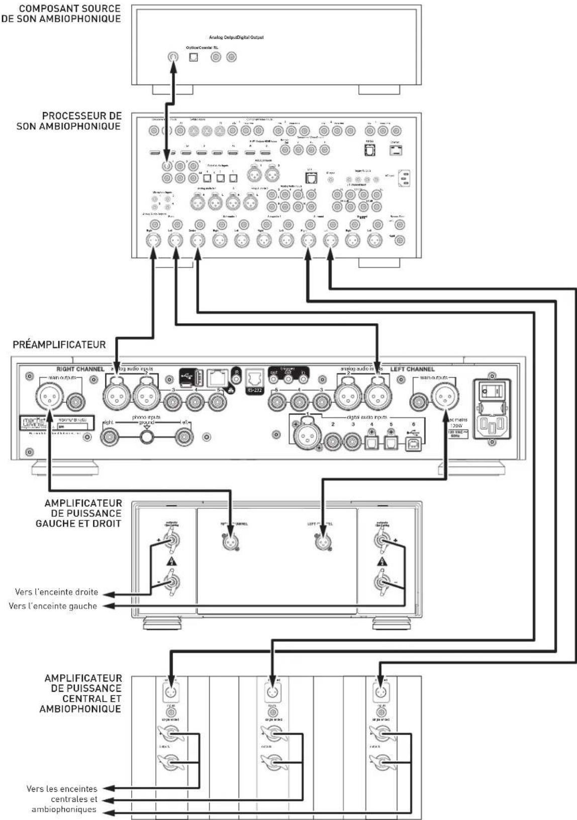 Mark Levinson No 523 - CONFIGURATION DU PSA - 1