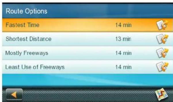 MAGELLAN RoadMate 5630TLM - Routing Method - 1