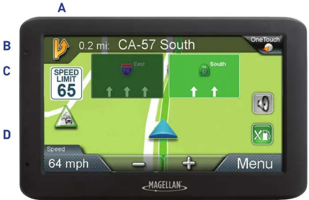 MAGELLAN RoadMate 5630TLM - Récepteur GPS Magellan RoadMate - 2