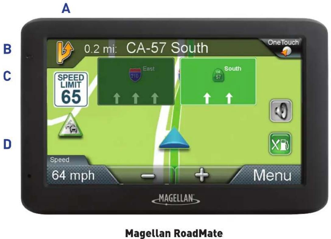 MAGELLAN RoadMate 5630TLM - Magellan RoadMate GPS Receiver - 2