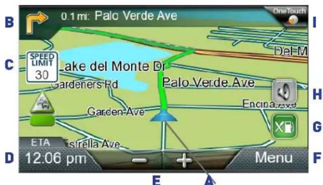 MAGELLAN RoadMate 5630TLM - Pantalla Mapa 3 - 1