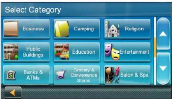 MAGELLAN RoadMate 5630TLM - Creating a Route to a POI by Category - 2