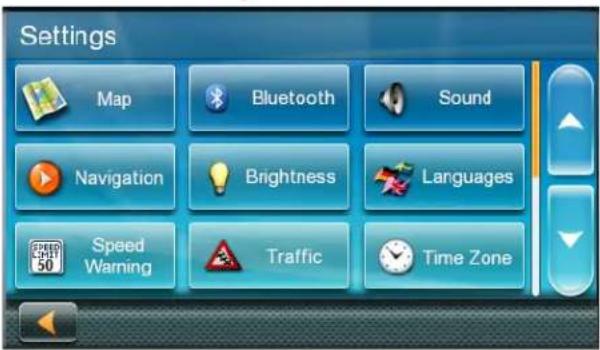MAGELLAN RoadMate 5630TLM - Settings 9 - 2