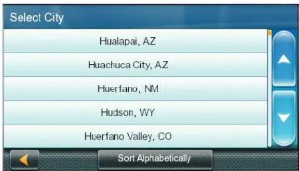 MAGELLAN RoadMate 5630TLM - 智能城市搜索 - 3