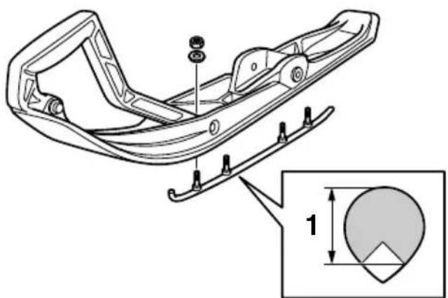 YAMAHA APEX XTX (2011) - Skis et lisses de ski - 1