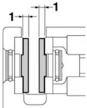 YAMAHA APEX XTX (2011) - Contrôle des plaquettes de frein de stationnement - 1