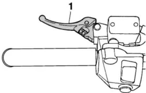 YAMAHA APEX XTX (2011) - Levier de frein - 1